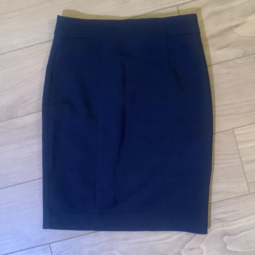H&M Navy Pencil Skirt size 2